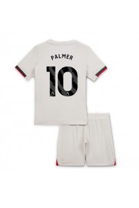 Chelsea Cole Palmer #10 Babyklær Borte Fotballdrakt til barn 2025-26 Korte ermer (+ Korte bukser)